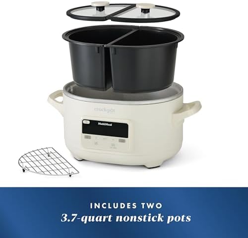 Crock-Pot MultiMeal Multicooker with Programmable Slow Cooker Fresh S82