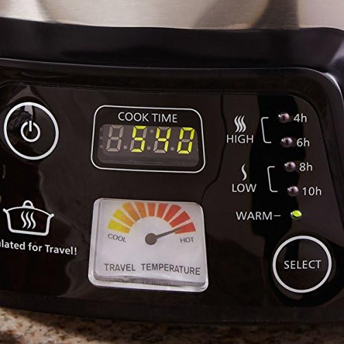 Crock-Pot Cook & Carry 6 Quart Programmable Slow Cooker Fresh S80