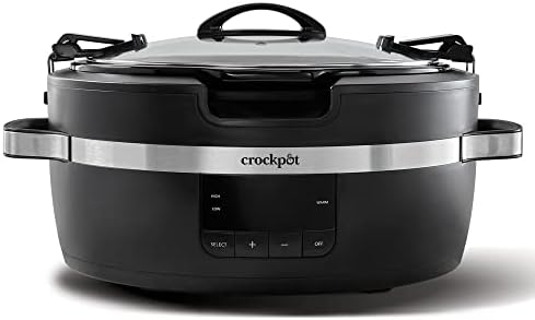 Crock-Pot Thermoshield 6 Quart Slow Cooker with Carry Handles Choice S12