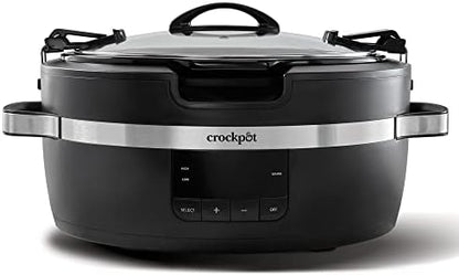 Crock-Pot Thermoshield 6 Quart Slow Cooker with Carry Handles Choice S12