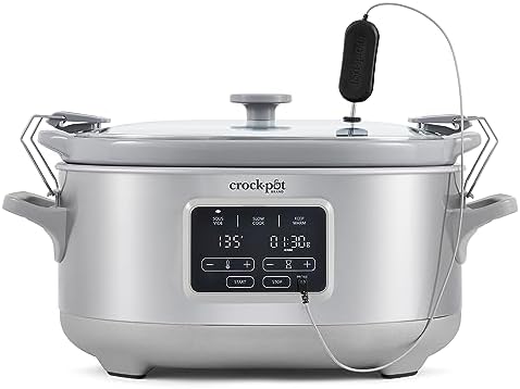 Crock-Pot 7 Quart Programmable Cook & Carry Slow Cooker Reserve S53