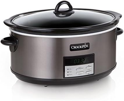 Crock-Pot 8 Quart Programmable Slow Cooker with Auto Warm Prime S58