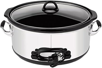 Crock-Pot 7 Quart Programmable Slow Cooker – Polished Platinum Plus S71