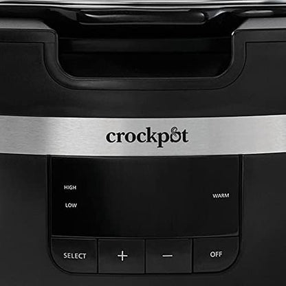 Crock-Pot Thermoshield 6 Quart Slow Cooker with Carry Handles Choice S12