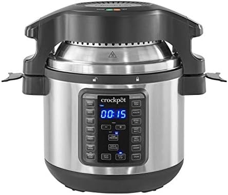 Crock-Pot Express Crisp 8 Quart 10-in-1 Pressure Cooker Select S35