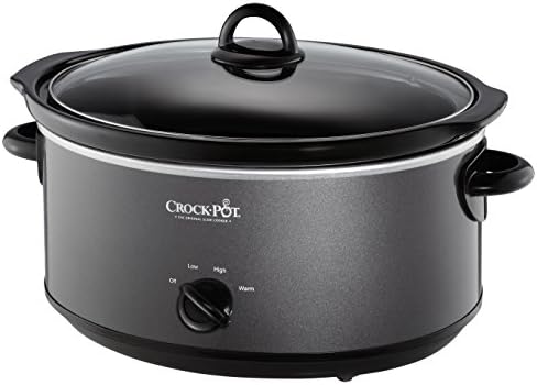 Crock-Pot 7 Quart Slow Cooker – Charcoal Signature S30