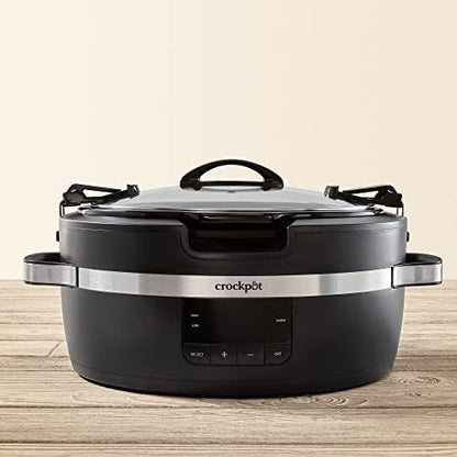 Crock-Pot Thermoshield 6 Quart Slow Cooker with Carry Handles Choice S12