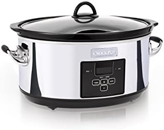 Crock-Pot 7 Quart Programmable Slow Cooker – Polished Platinum Plus S71