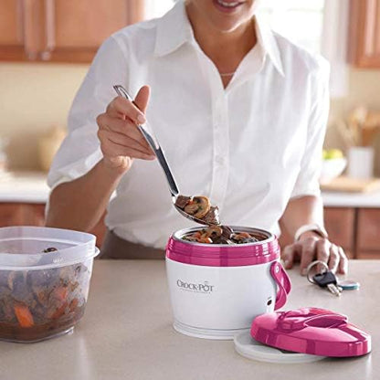Crock-Pot Lunch Crock Portable Food Warmer 20oz – Pink Fresh S11