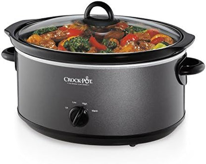 Crock-Pot 7 Quart Slow Cooker – Charcoal Signature S30