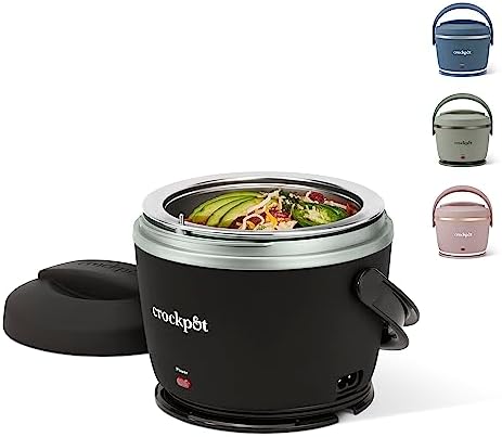 Crock-Pot Electric Lunch Box Food Warmer 20oz – Black Original S53