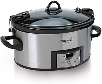 Crock-Pot Cook & Carry 6 Quart Programmable Slow Cooker Fresh S80