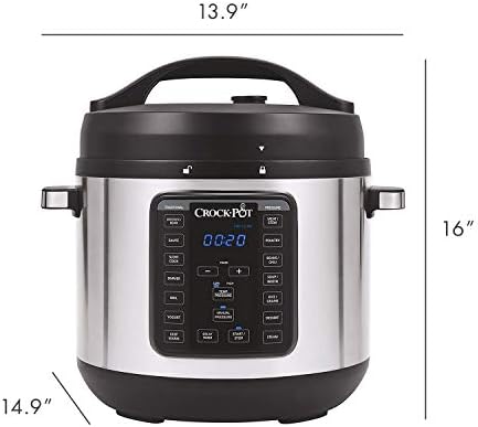 Crock-Pot 8 Quart Express Crock Multi-Use Pressure Cooker Daily S68