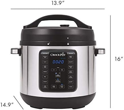 Crock-Pot 8 Quart Express Crock Multi-Use Pressure Cooker Daily S68