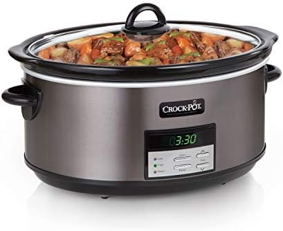 Crock-Pot 8 Quart Programmable Slow Cooker with Auto Warm Prime S58