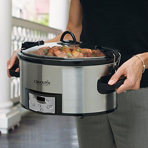 Crock-Pot Cook & Carry 6 Quart Programmable Slow Cooker Fresh S80