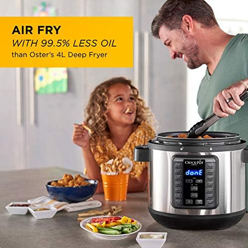 Crock-Pot Express Crisp 8 Quart 10-in-1 Pressure Cooker Select S35