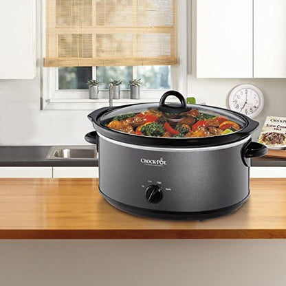 Crock-Pot 7 Quart Slow Cooker – Charcoal Signature S30