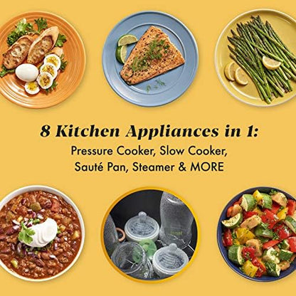 Crock-Pot 8 Quart Express Crock Multi-Use Pressure Cooker Daily S68
