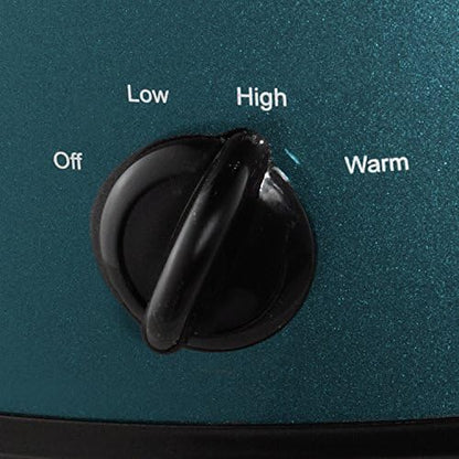 Crock-Pot 7 Quart Manual Slow Cooker – Turquoise Select S61