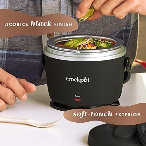 Crock-Pot Electric Lunch Box Food Warmer 20oz – Black Original S53