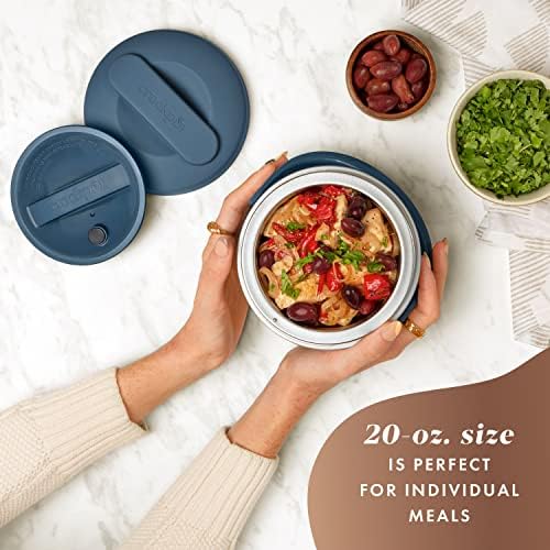 Crock-Pot Electric Lunch Box Food Warmer 20oz – Faded Blue Original S99