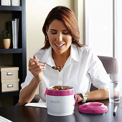 Crock-Pot Lunch Crock Portable Food Warmer 20oz – Pink Fresh S11