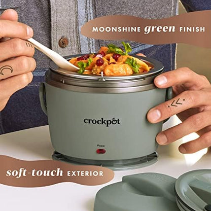 Crock-Pot Portable Electric Lunch Box Food Warmer – Green Fresh S79