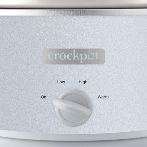 Crock-Pot 4.5 Quart Manual Slow Cooker – Macaroon Blue Select S64