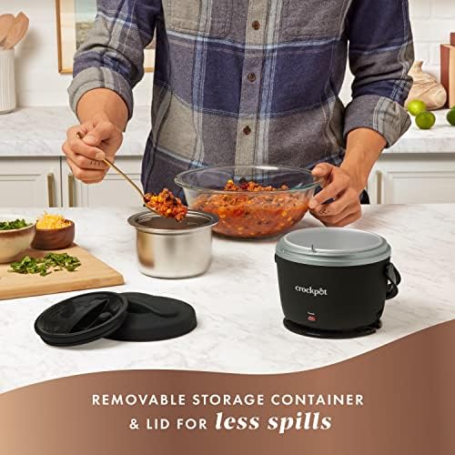Crock-Pot Electric Lunch Box Food Warmer 20oz – Black Original S53