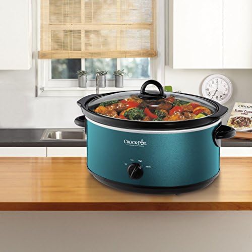 Crock-Pot 7 Quart Manual Slow Cooker – Turquoise Select S61