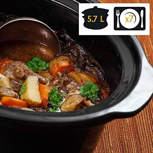 Crock-Pot Cook & Carry 6 Quart Portable Slow Cooker Select S48