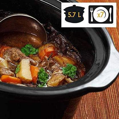 Crock-Pot Cook & Carry 6 Quart Portable Slow Cooker