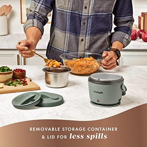 Crock-Pot Portable Electric Lunch Box Food Warmer – Green Fresh S79