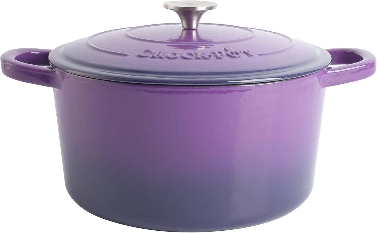 Crock-Pot 3 Quart Enameled Cast Iron Dutch Oven – Aqua Classic S38