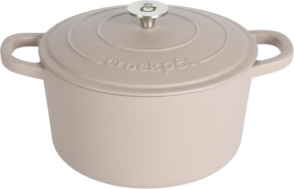 Crock-Pot 3 Quart Enameled Cast Iron Dutch Oven – Aqua Classic S38