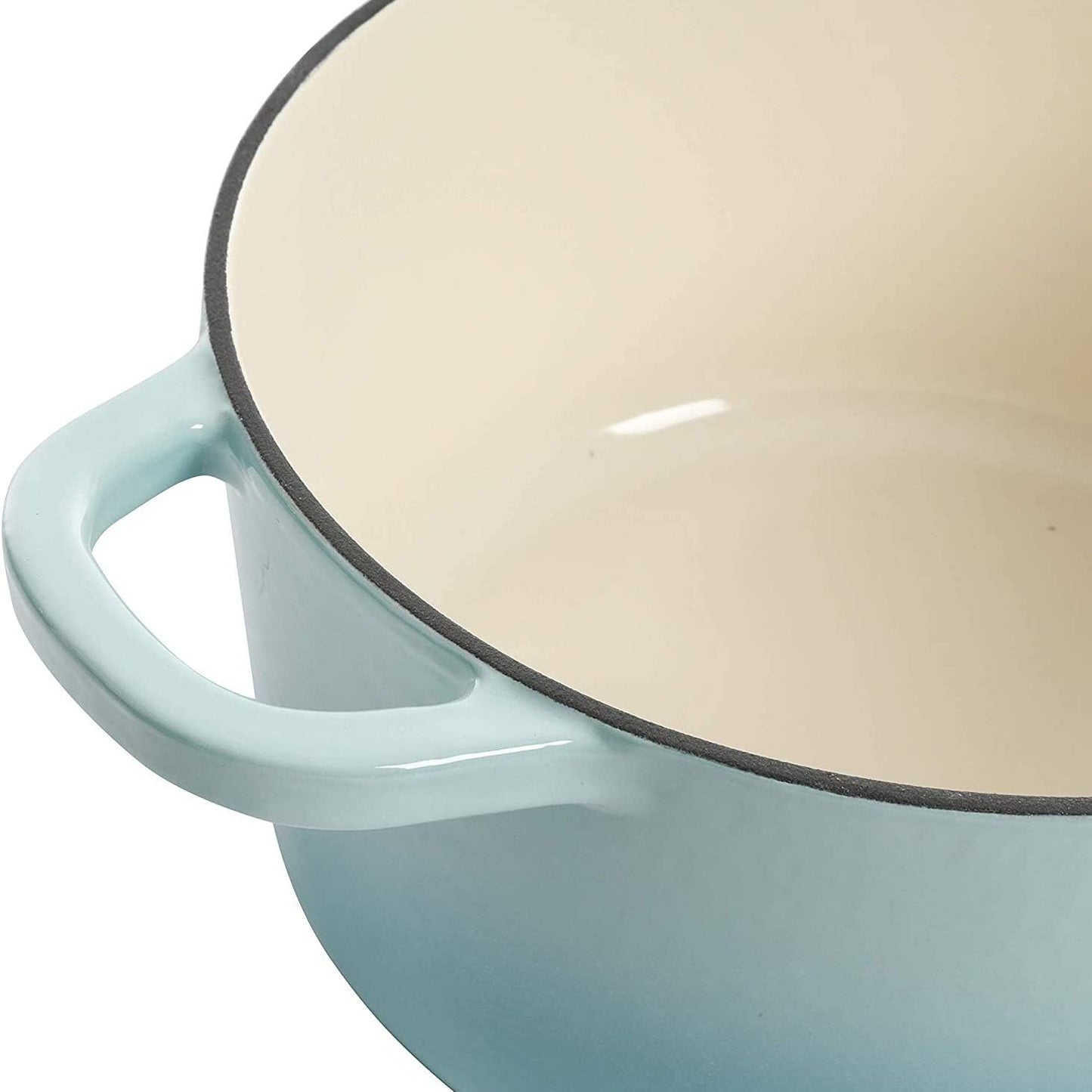 Crock-Pot 3 Quart Enameled Cast Iron Dutch Oven – Aqua Classic S38