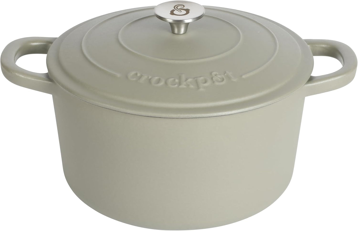 Crock-Pot 3 Quart Enameled Cast Iron Dutch Oven – Aqua Classic S38