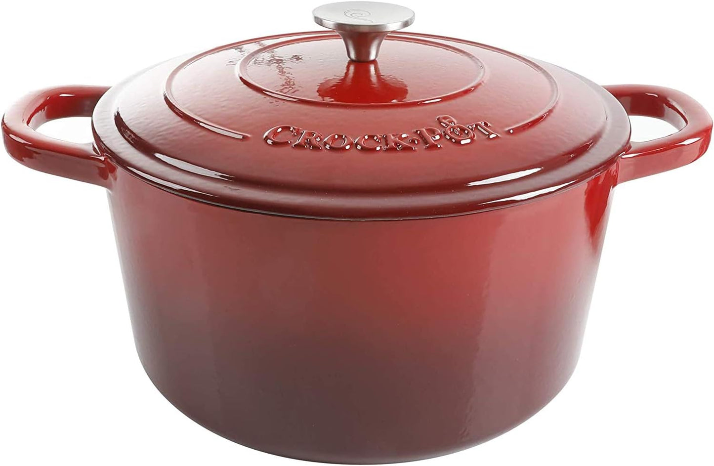 Crock-Pot 3 Quart Enameled Cast Iron Dutch Oven – Aqua Classic S38