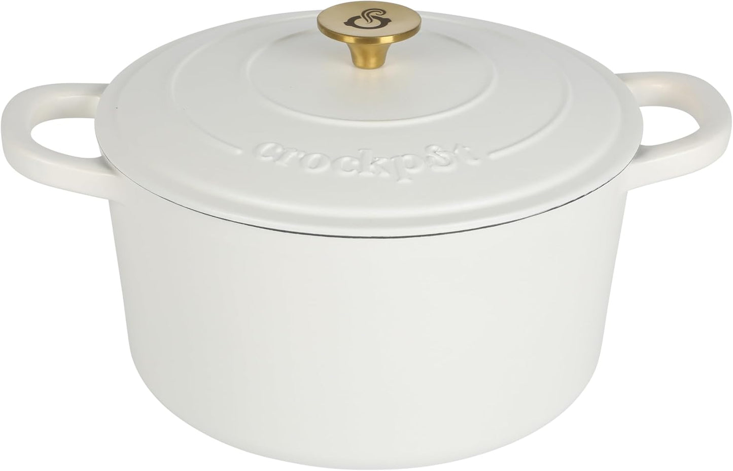 Crock-Pot 3 Quart Enameled Cast Iron Dutch Oven – Aqua Classic S38