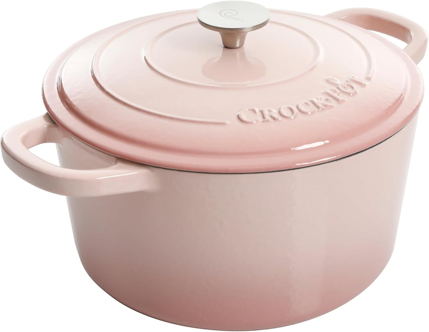 Crock-Pot 3 Quart Enameled Cast Iron Dutch Oven – Aqua Classic S38