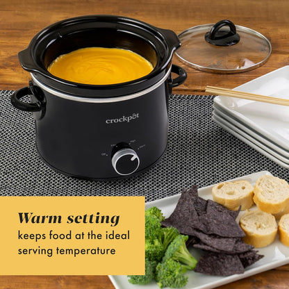 Crock-Pot 2 Quart Mini Slow Cooker – Classic Compact Cooker Prime S55